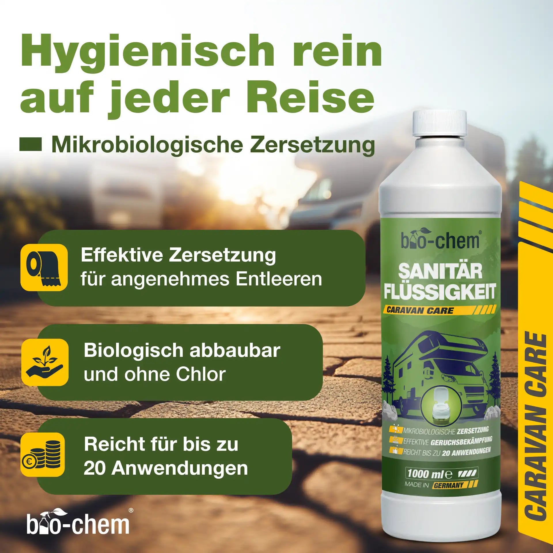 Vorteile Sanitärflüssigkeit Chemietoilette