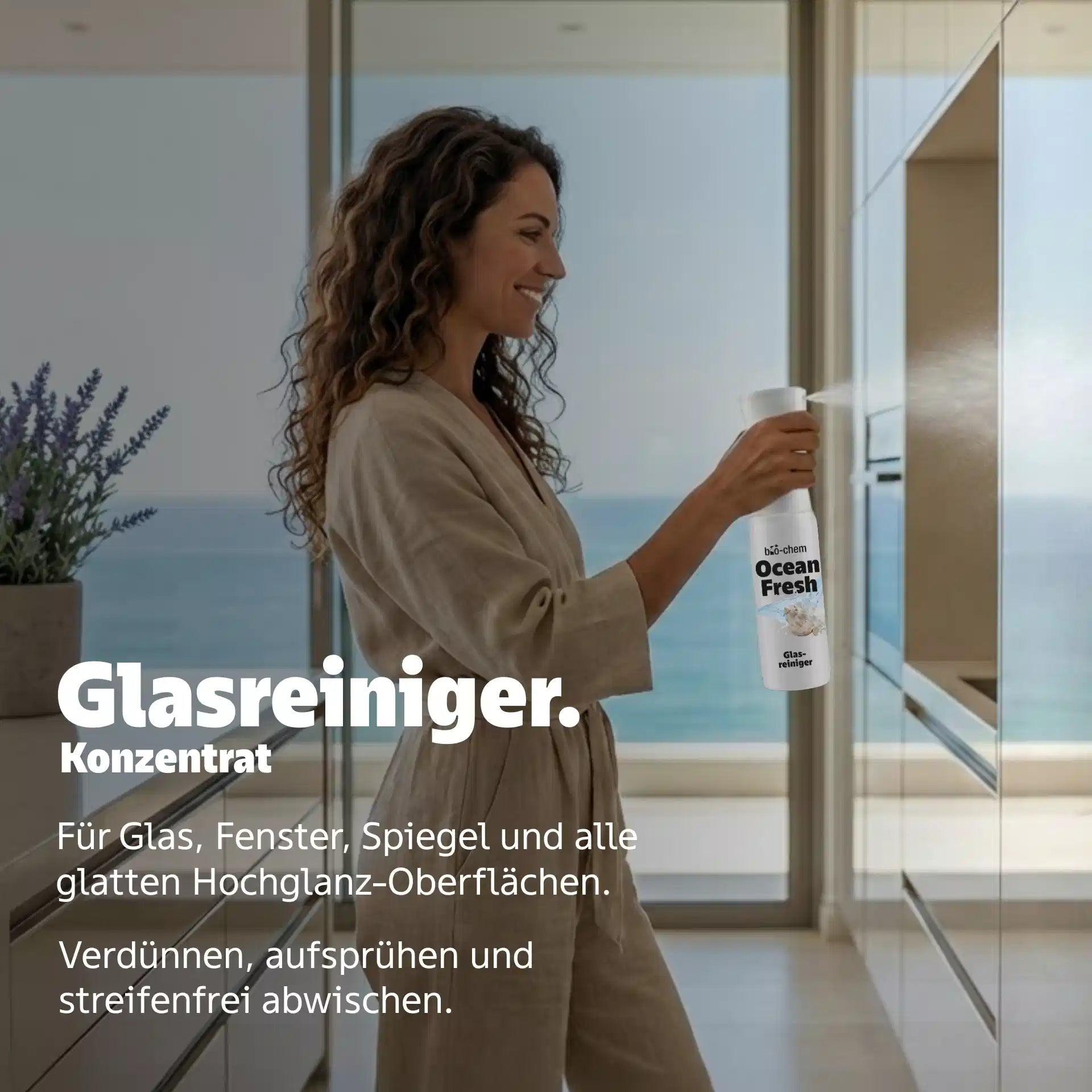 ocean fresh glasreiniger konzentrat