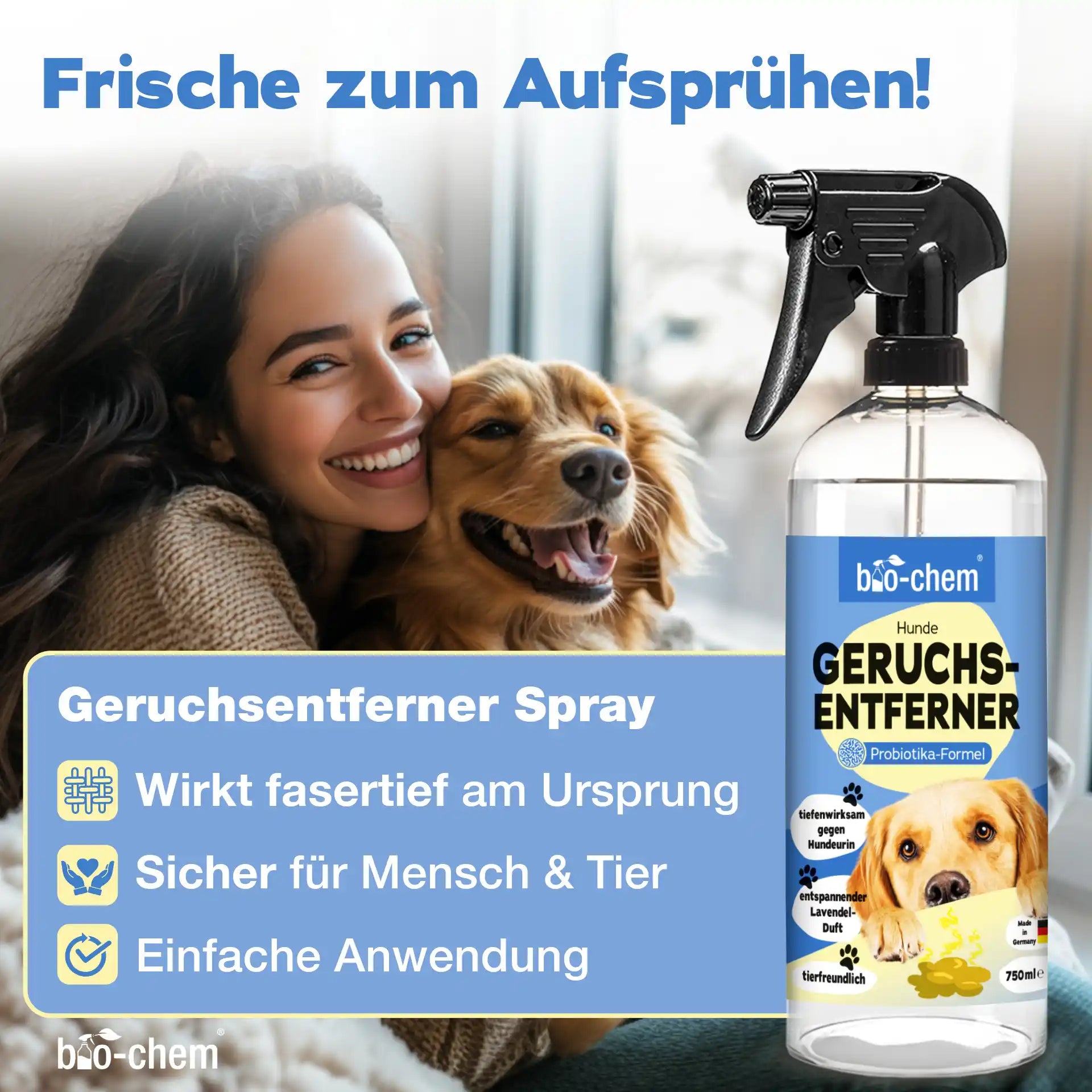 Enzymreiniger + Geruchsentferner Hund (2-teilig)