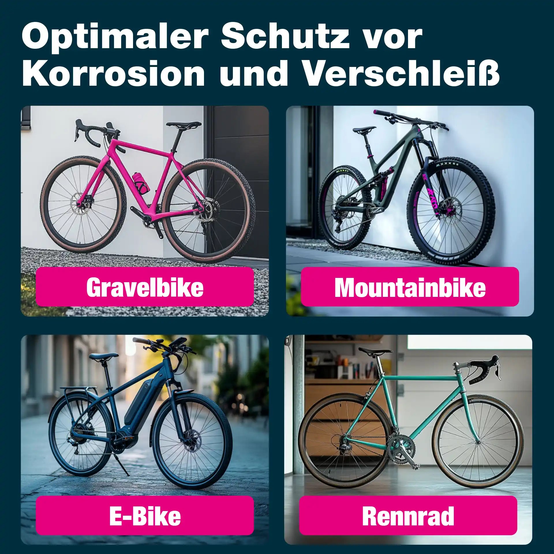 Kettenöl Fahrrad (100 ML + Tuch)