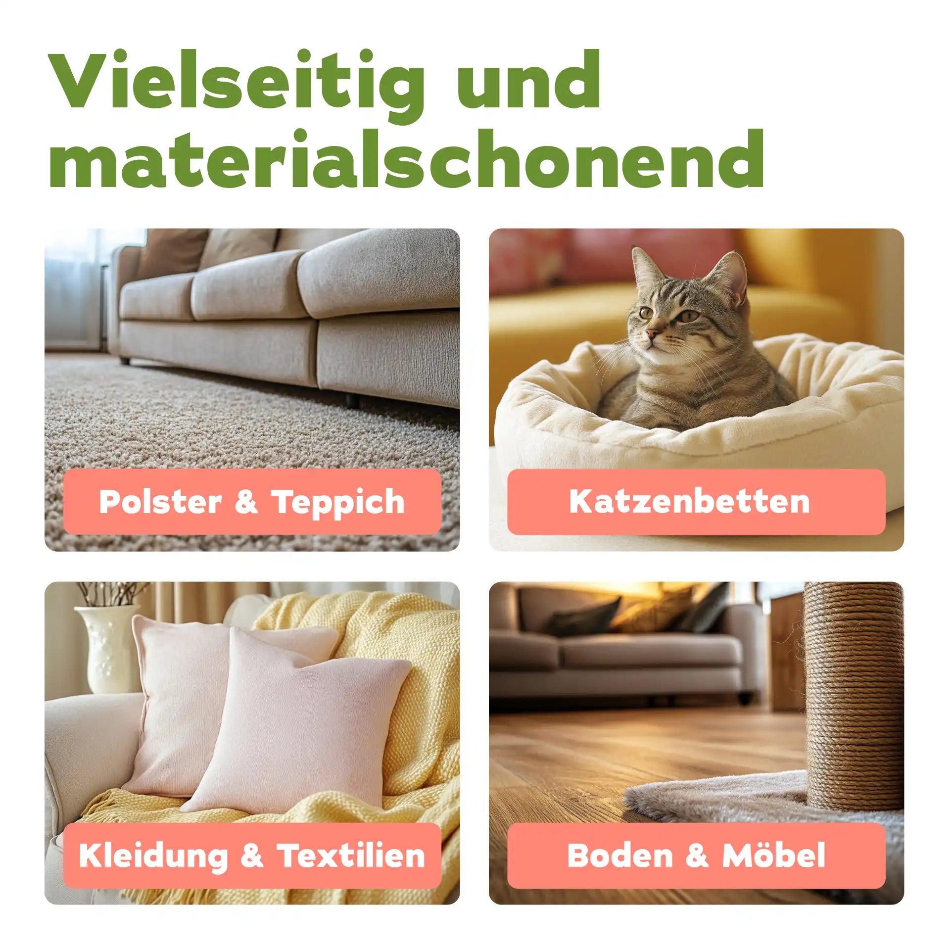 Enzymreiniger + Geruchsentferner Katze (2-teilig)
