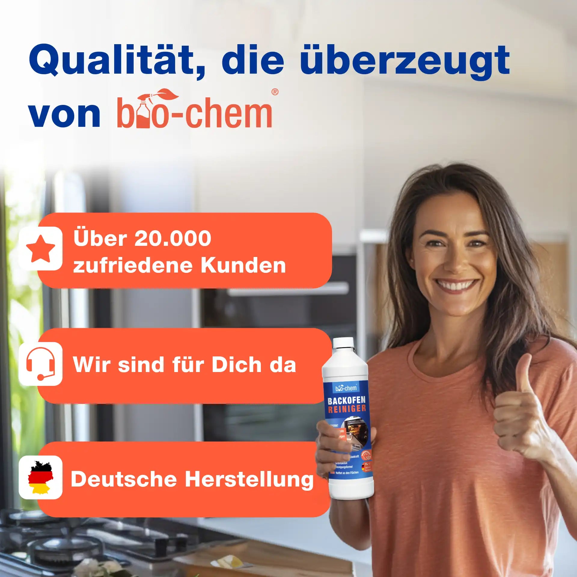 Backofen Reiniger (1 L + Zubehör)