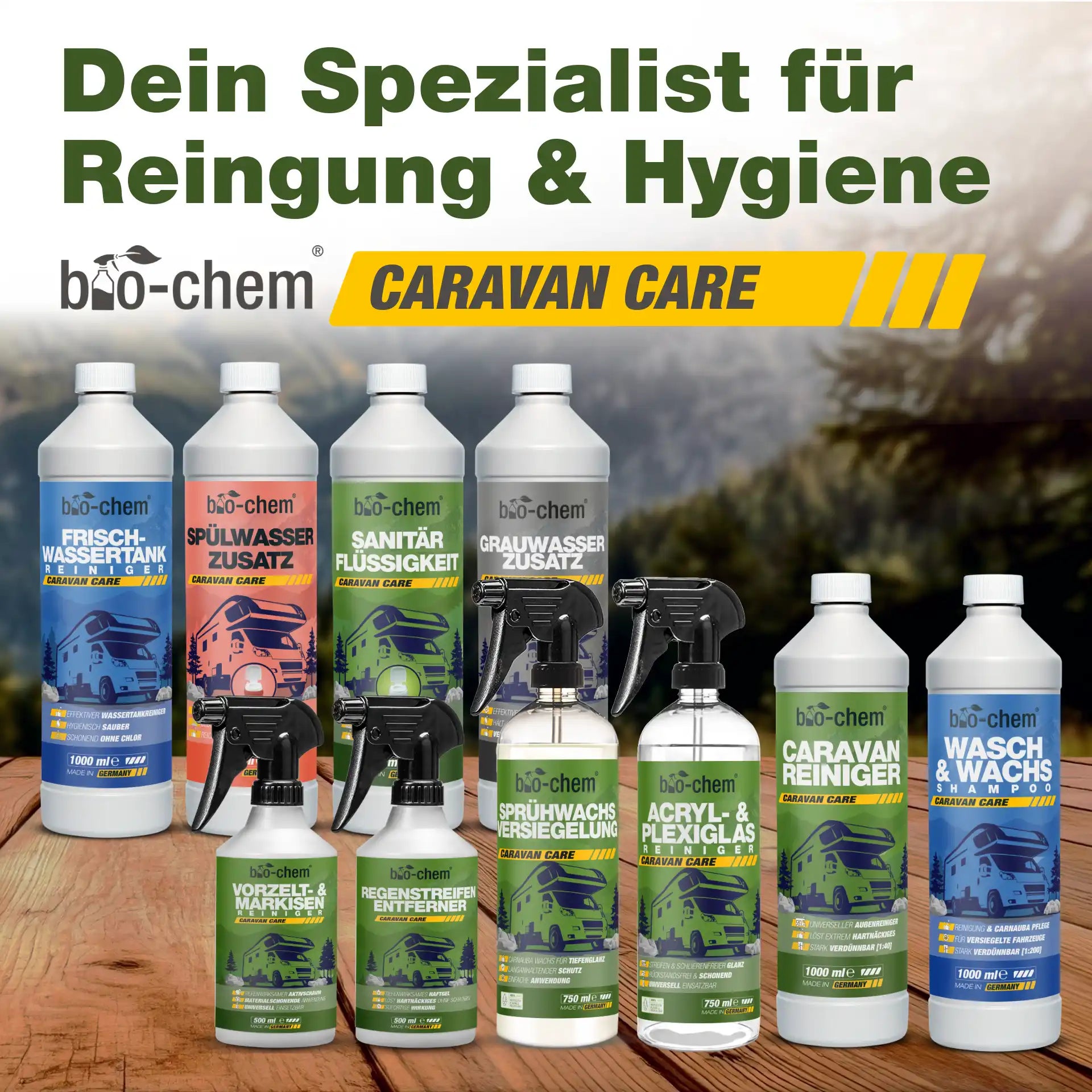 Camping Hygiene-Set (BASIC 3-teilig)