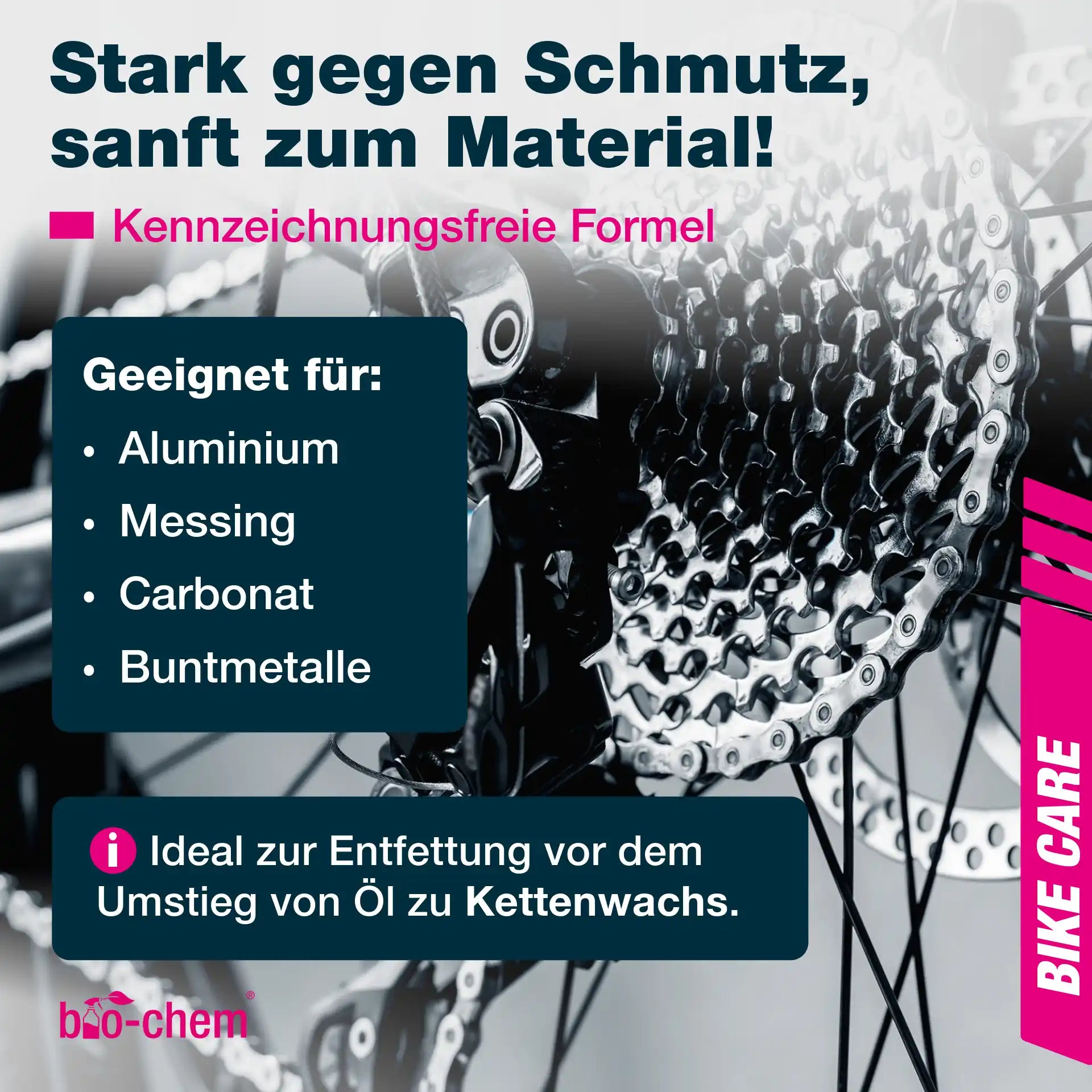 bio-chem Bike Care starke gegen Schmutz