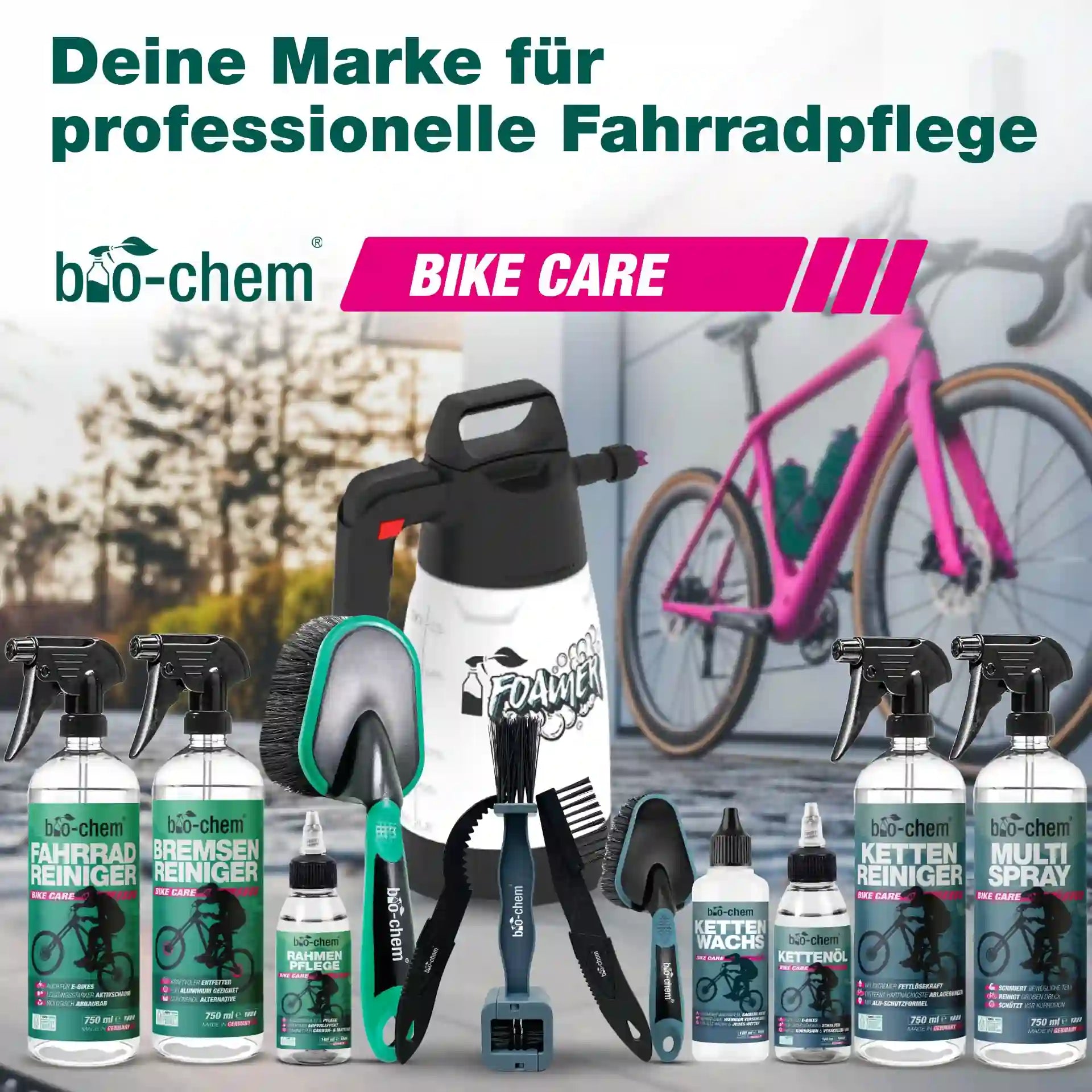 bio-chem Bike Care Fahrradreiniger Sortiment