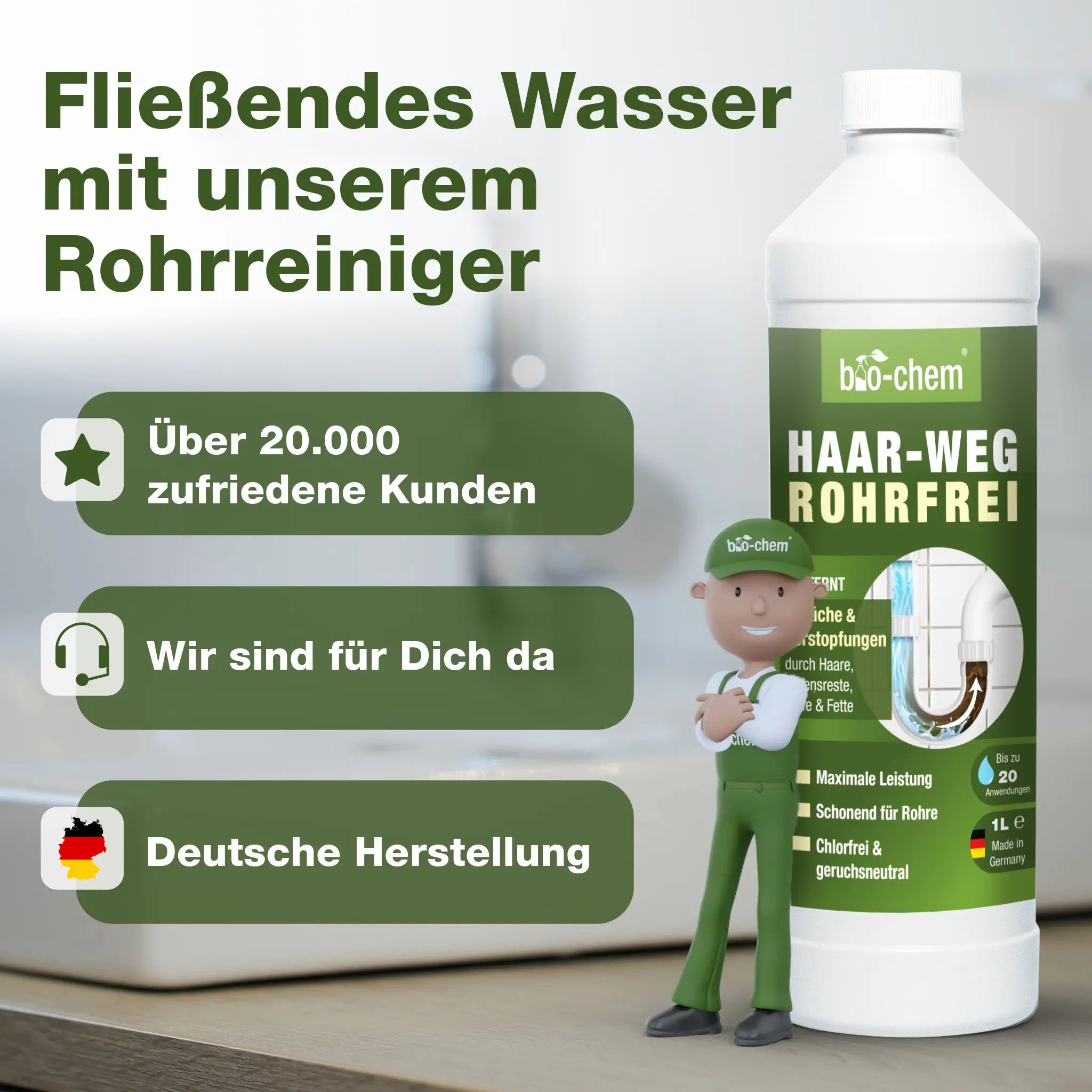 Rohrreiniger Made in Germany Qualität
