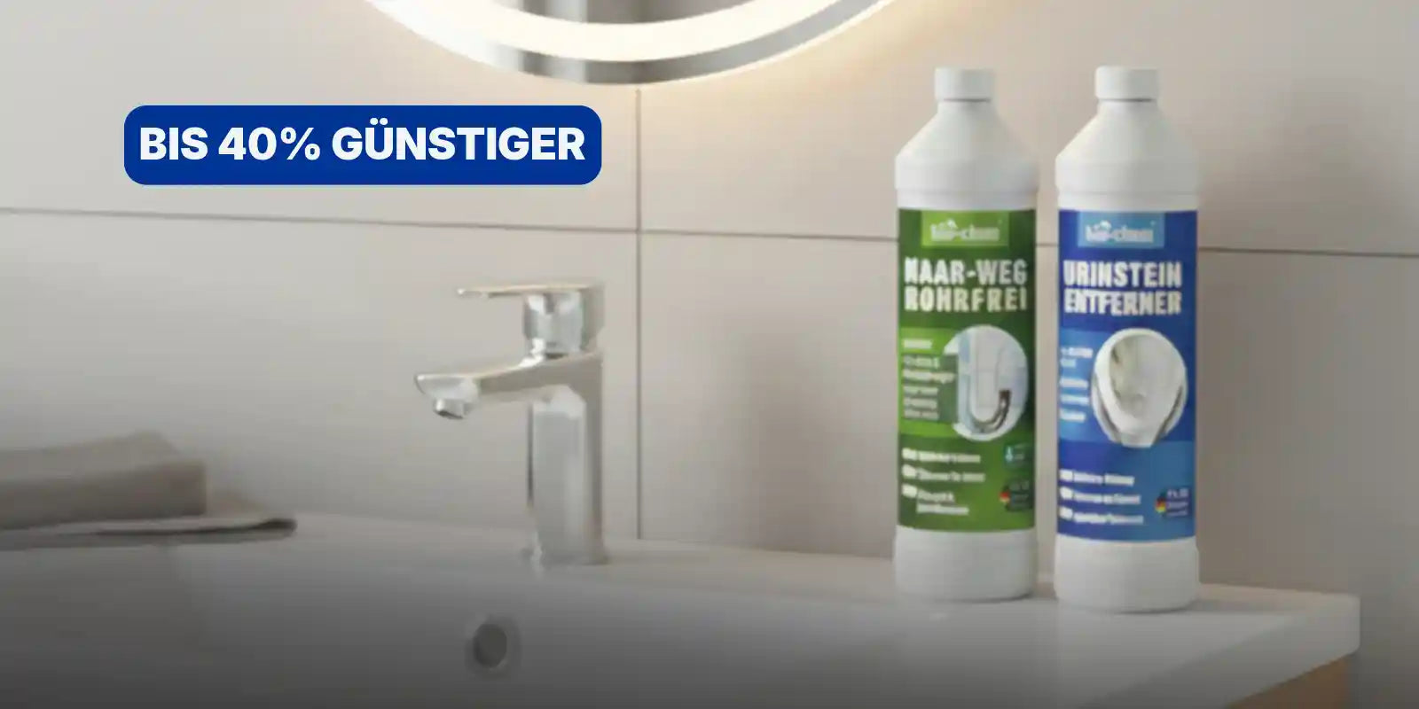 Urinstein Ablagerungen Badreiniger Sets