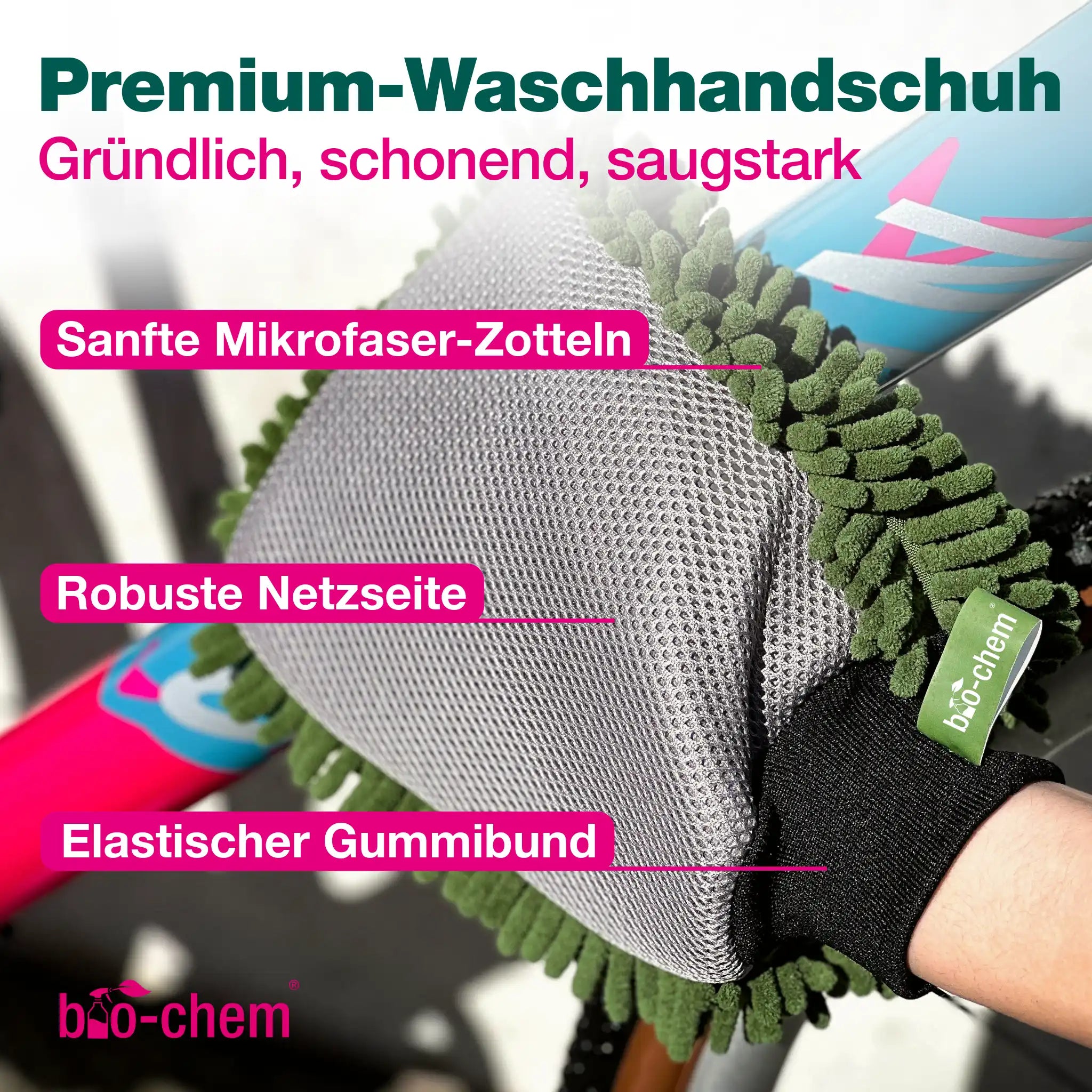 Fahrradreinigung Zubehör-Set (PREMIUM 9-teilig)