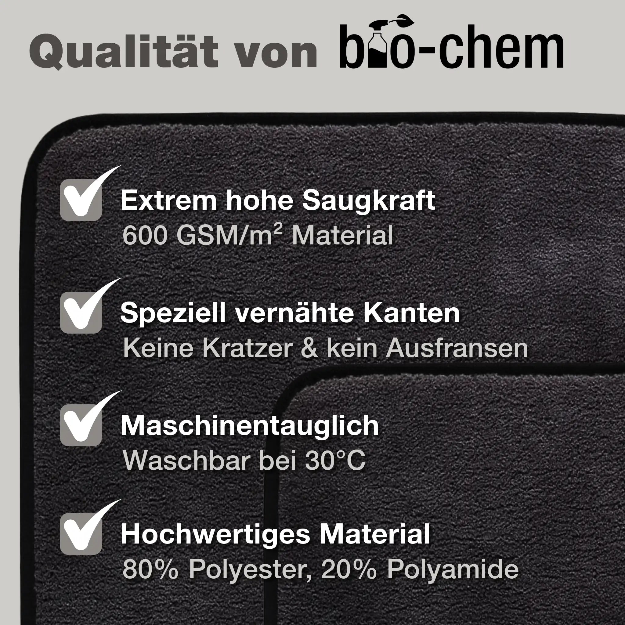 Microfasertuch Flausch (3 Stück)