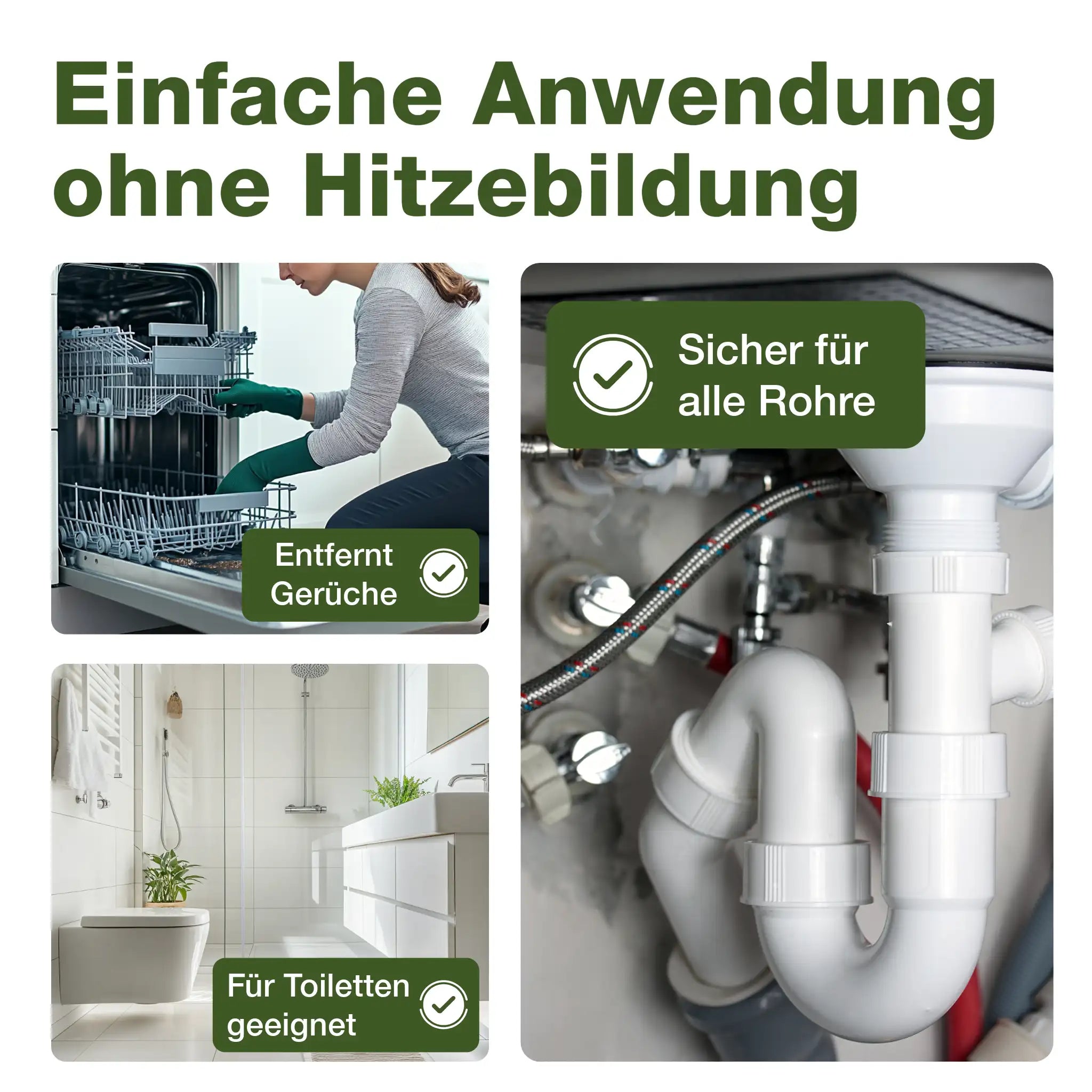 Abflussreiniger Rohrfrei Haar-Weg (1 L)