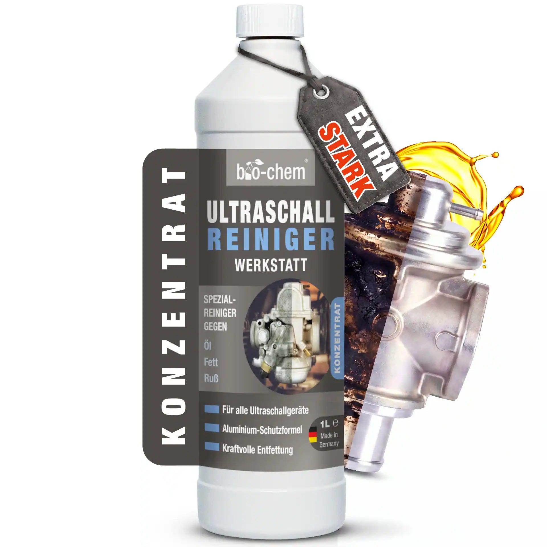 Ultraschallreiniger Flüssigkeit Werkstatt