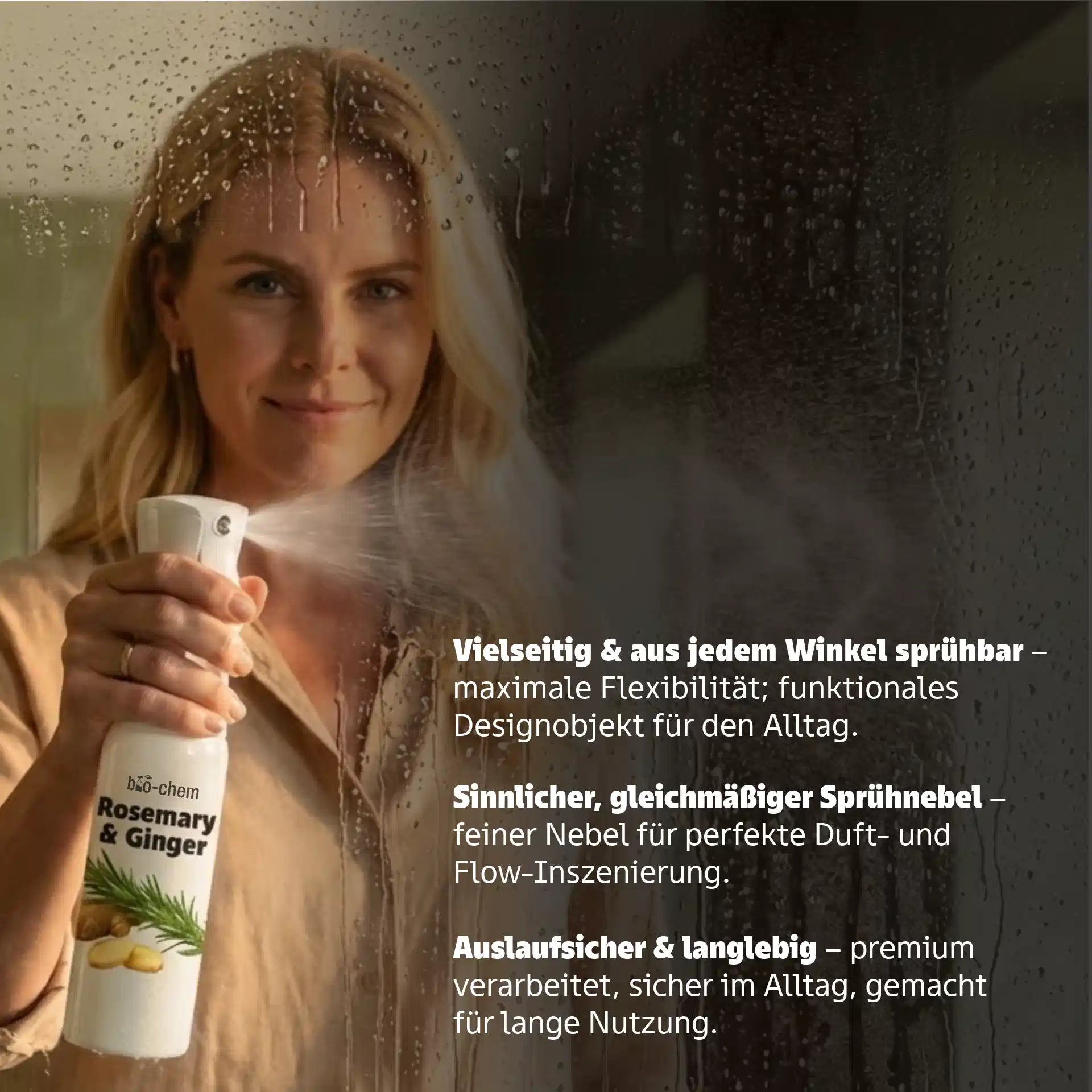 Flowra Sprühflasche Produktvorteile vielseitig