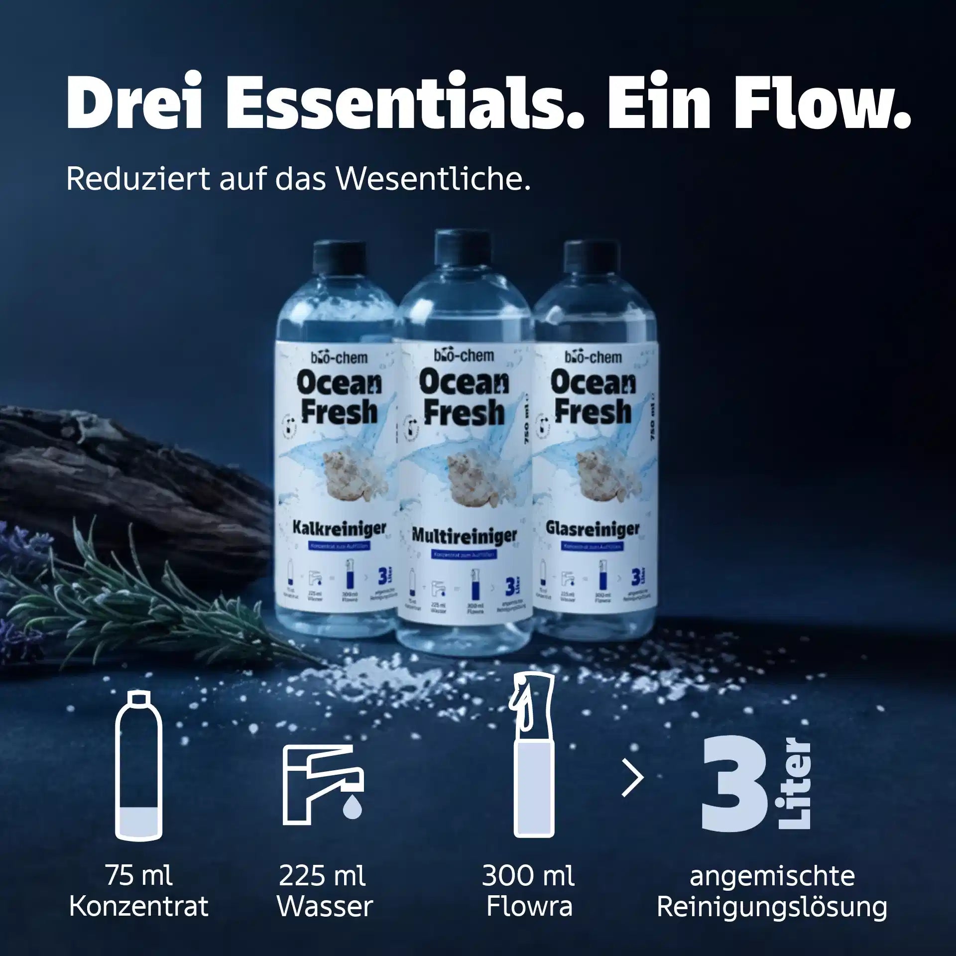 Konzentrate Ocean Fresh anmischen