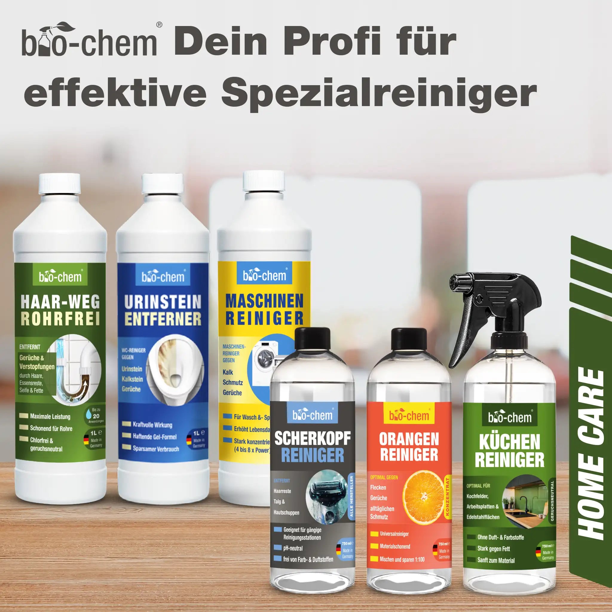 Spezialreiniger von bio-chem im Überblick: Scherkopfreiniger &amp; mehr – Artikel 9100004