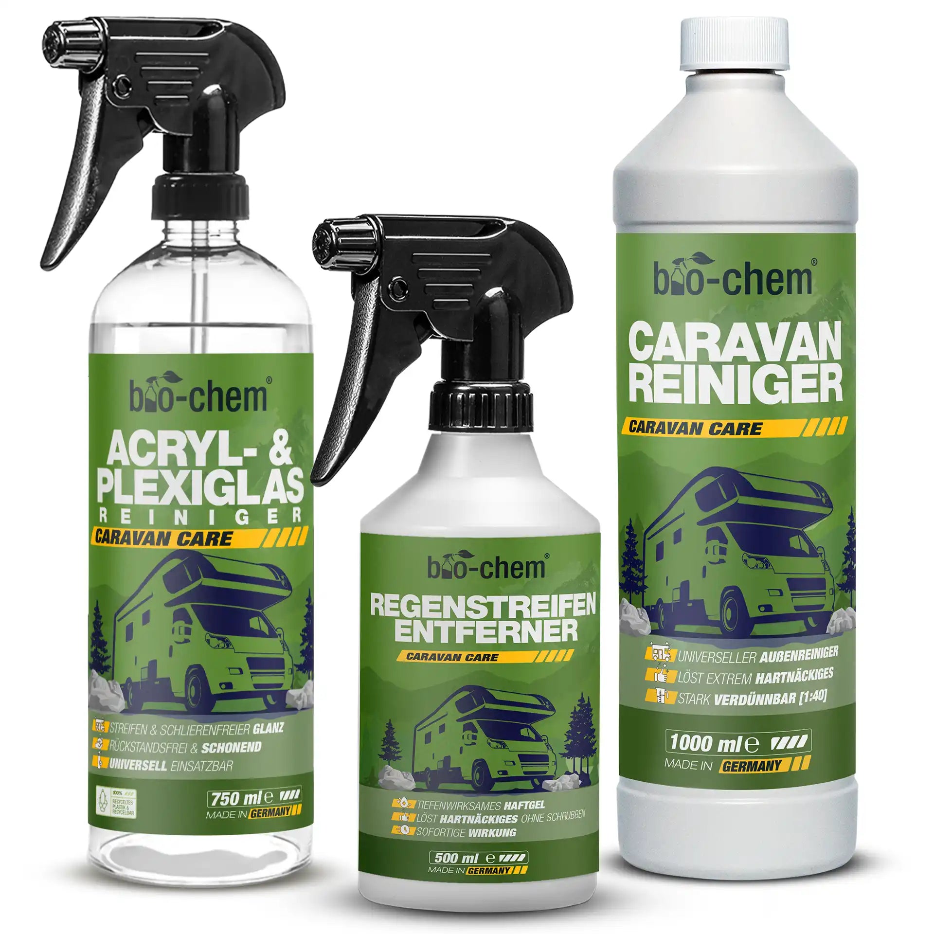 Caravan Reiniger, Acryl- &amp; Plexiglas Reiniger und Regenstreifen Entferner – Caravan Care