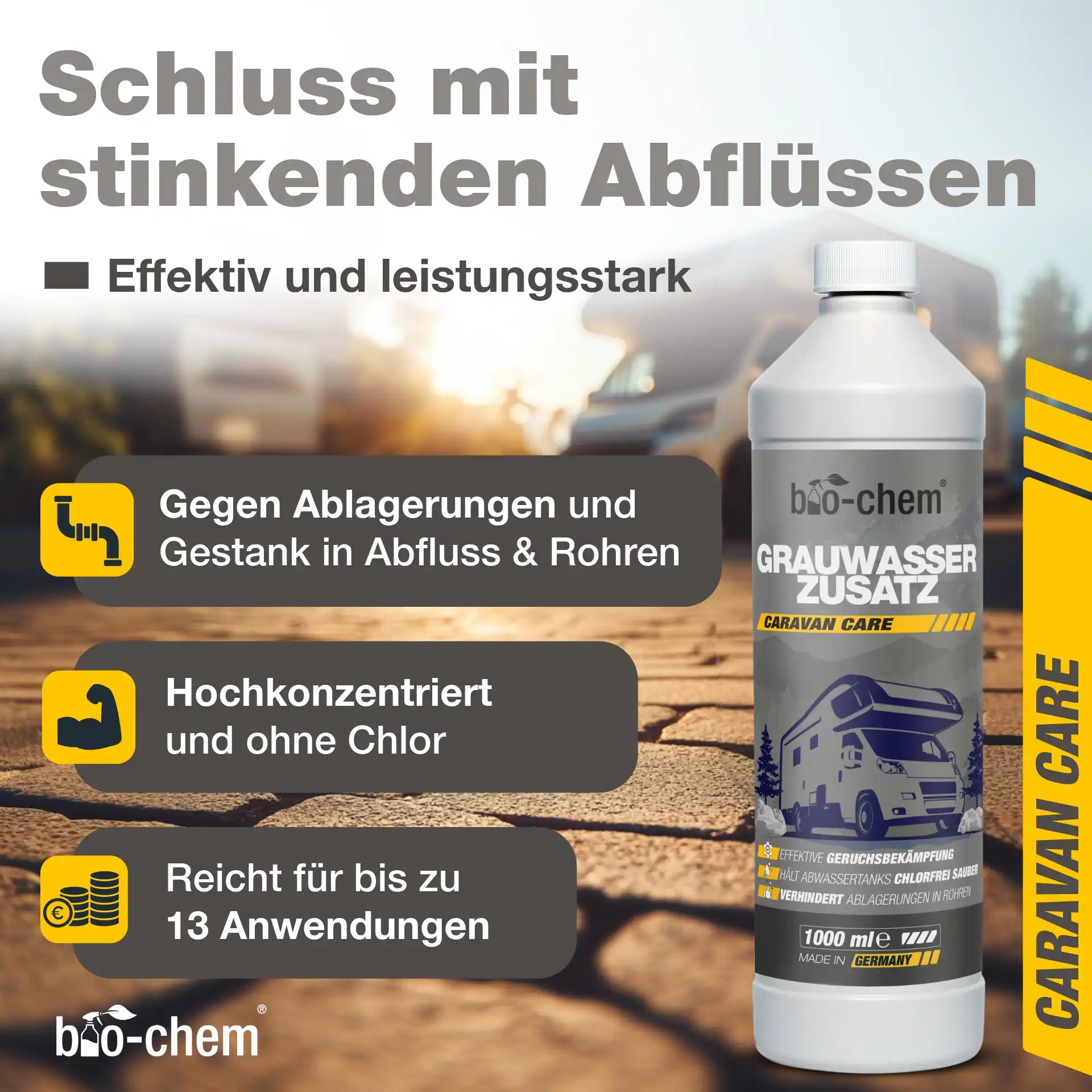 Grauwasser Zusatz Wohnmobil (1 L)