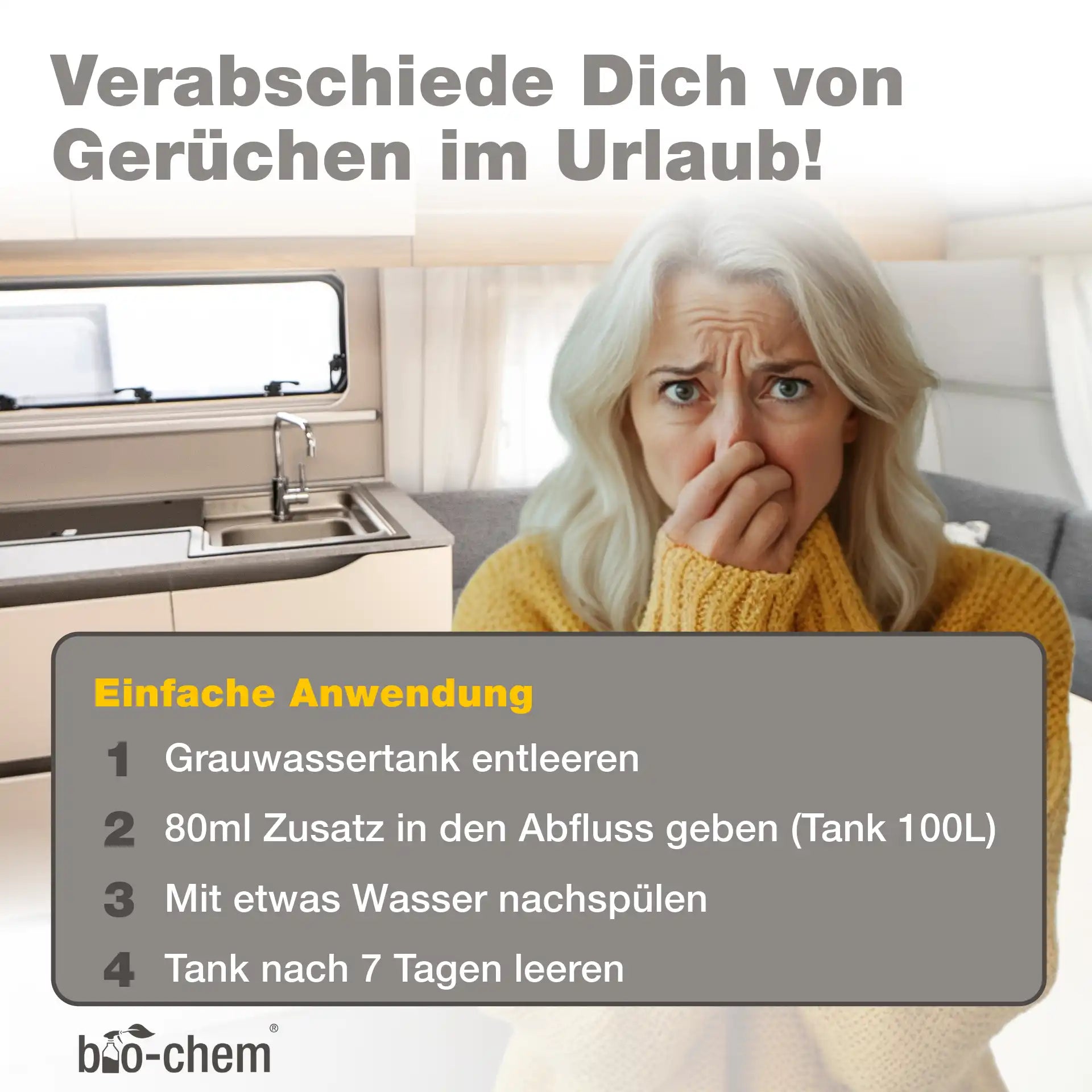 Grauwasser Zusatz Wohnmobil (5 L)