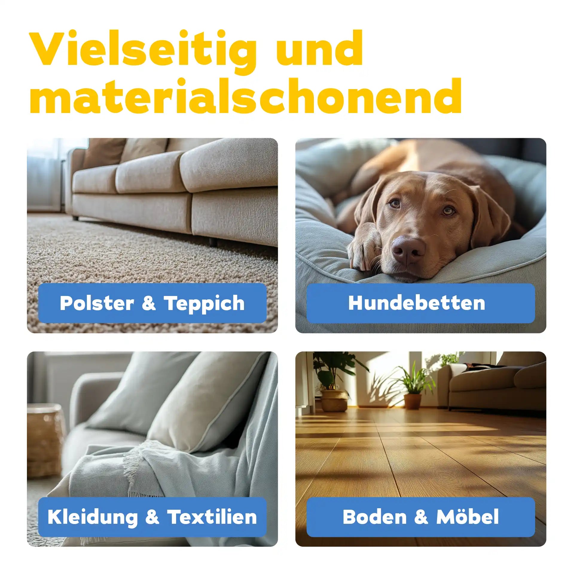 Geruchsentferner Hund + Wäschespülung (2-teilig)