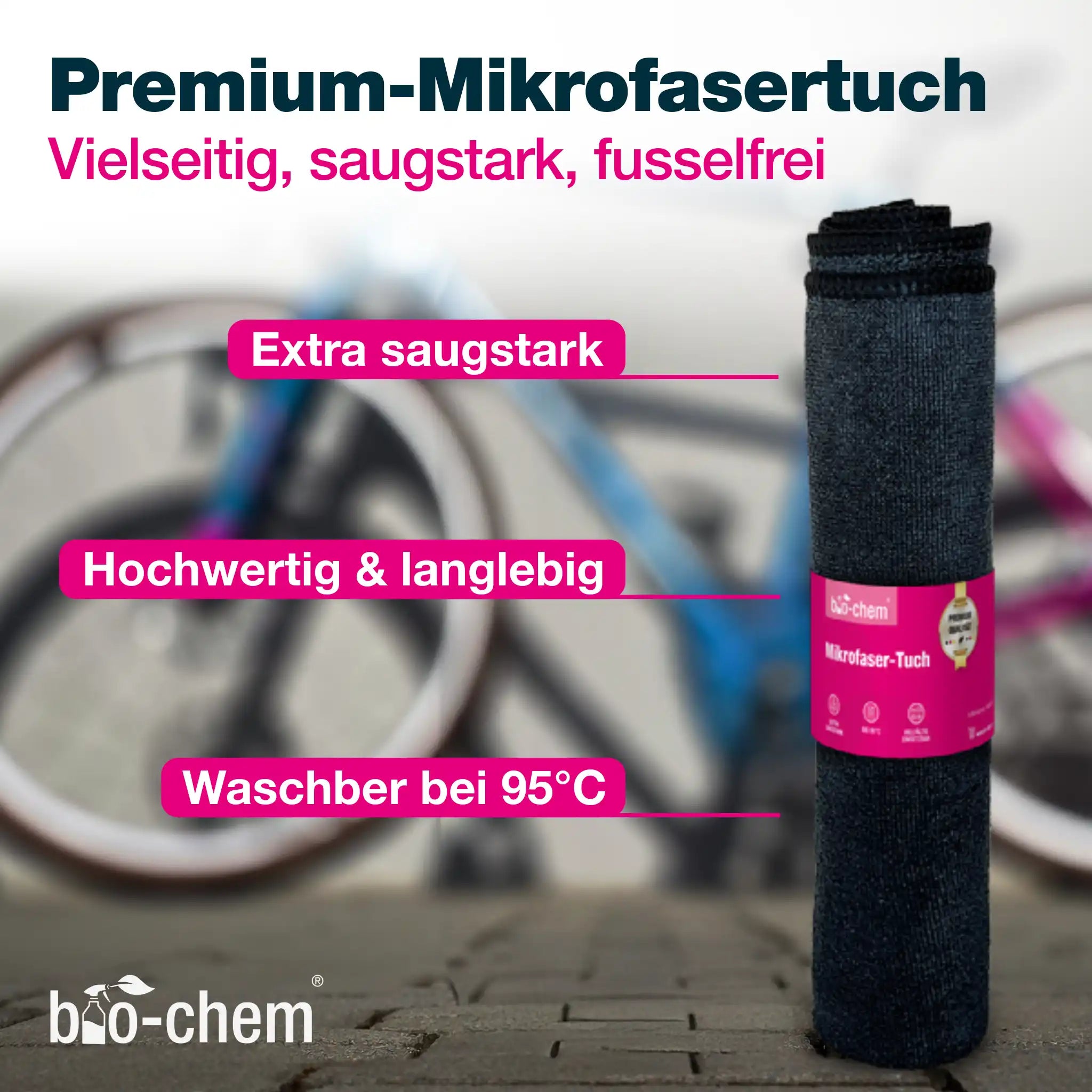 Fahrradreinigung Zubehör-Set (6-teilig)
