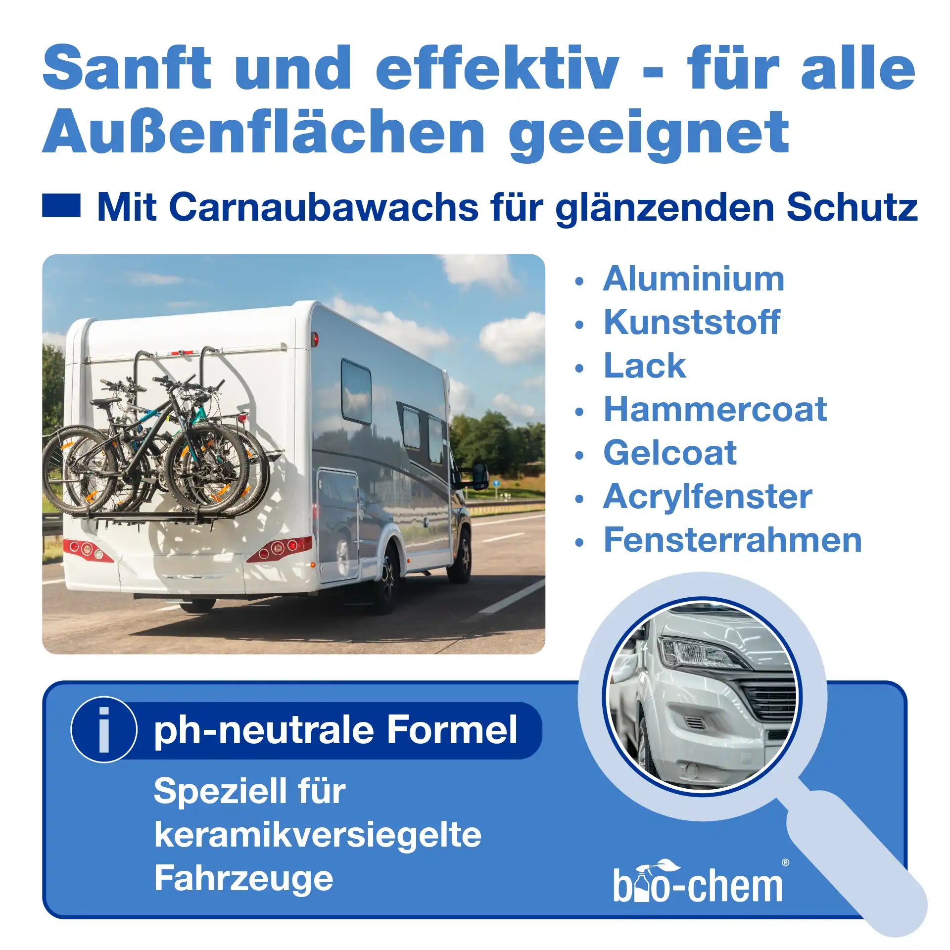 bio-chem Caravan Care Carnaubawachs für besten Schutz