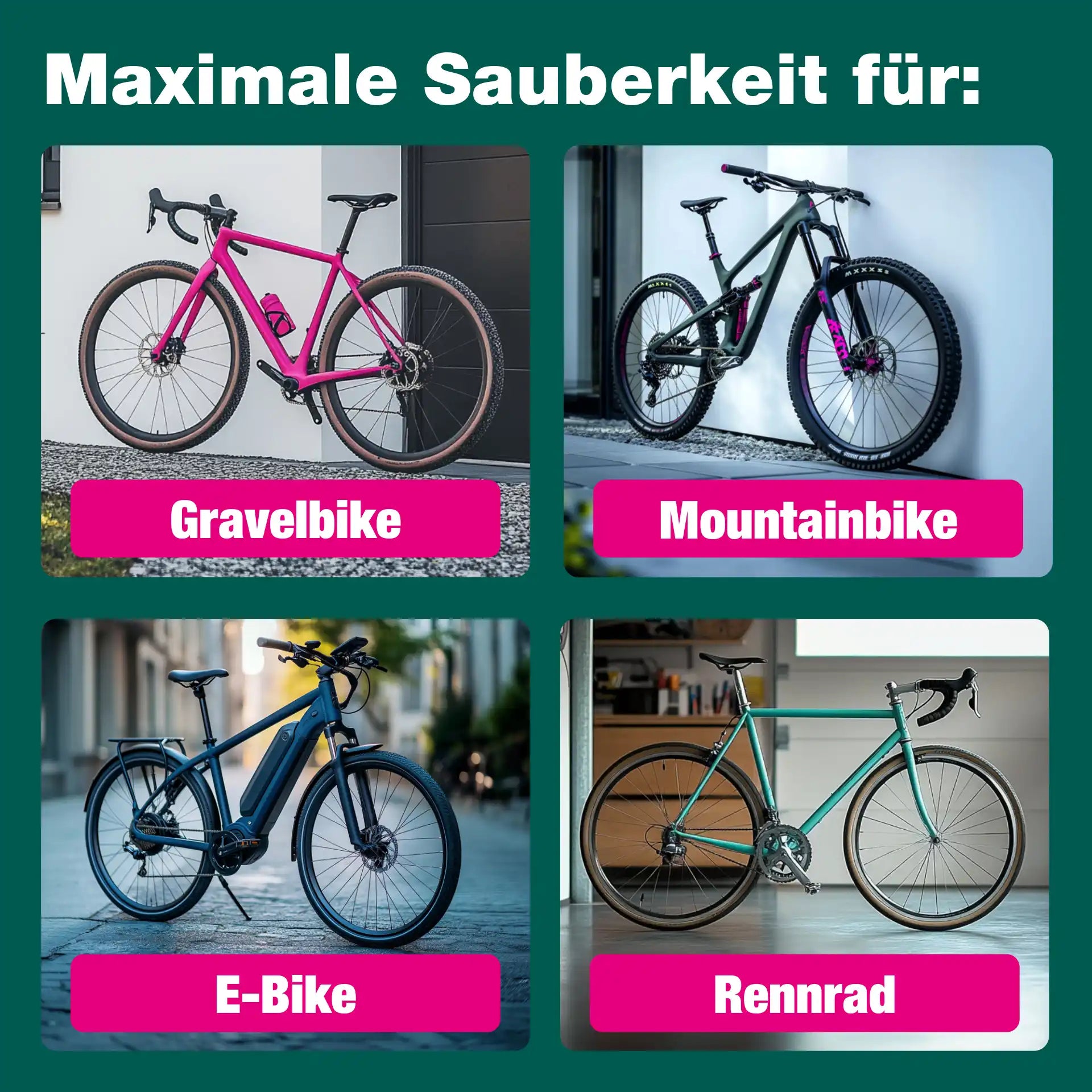 bio-chem Bike Care Pflegt jedes Fahrrad