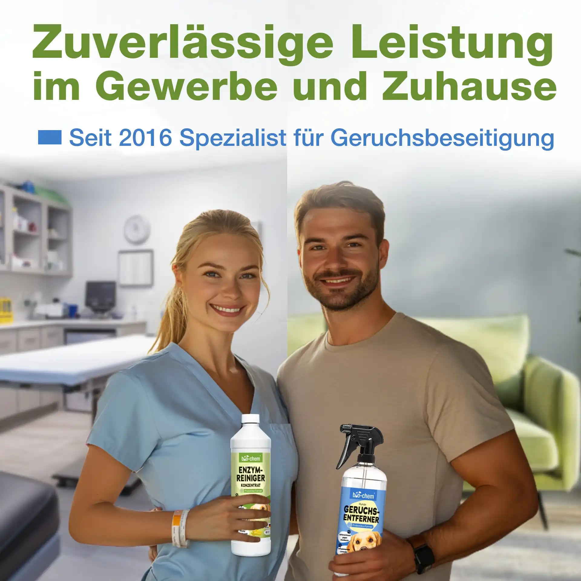 Enzymreiniger + Geruchsentferner Hund (2-teilig)