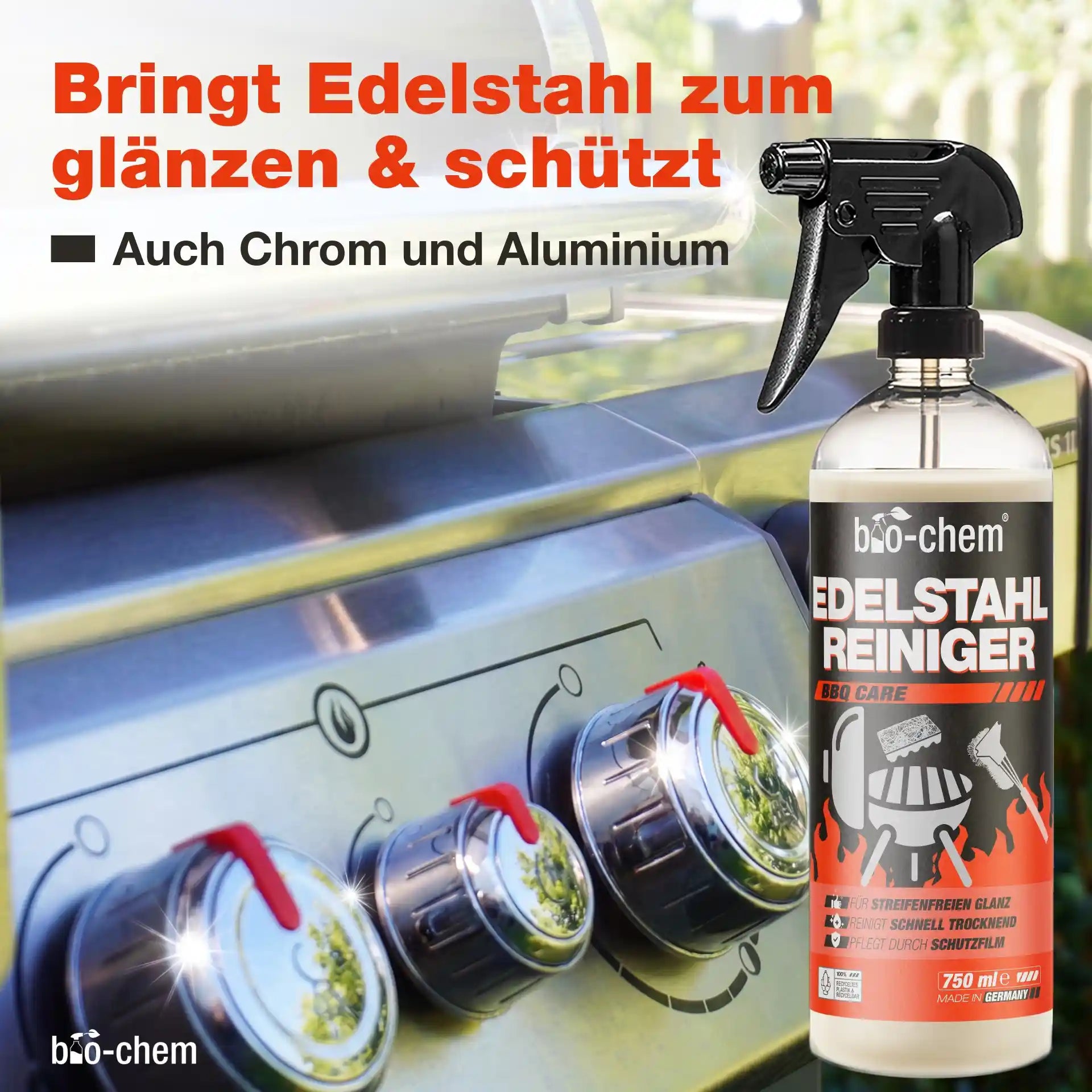 Grillreinigungs Rauchharz-Set (BASIC 4-teilig)