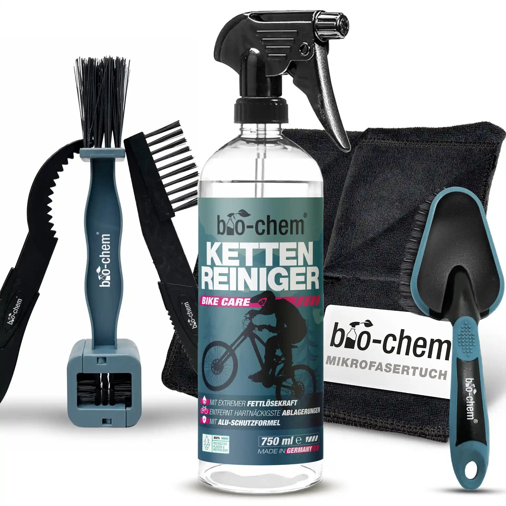 Kettenreiniger Fahrrad (750 ML + Zubehör)