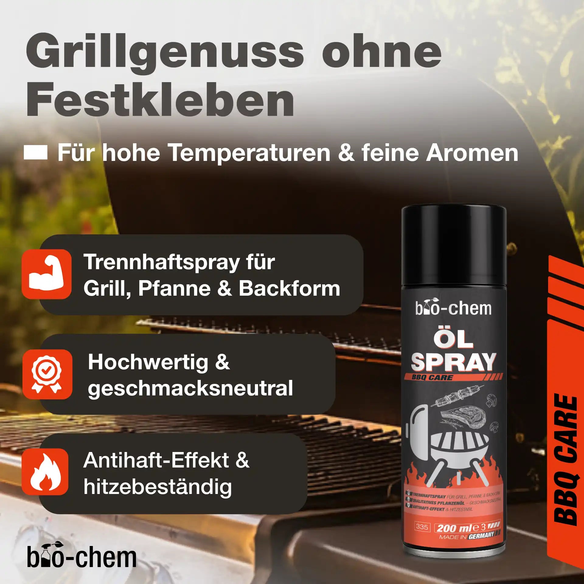 Vorteile bio-chem Ölspray