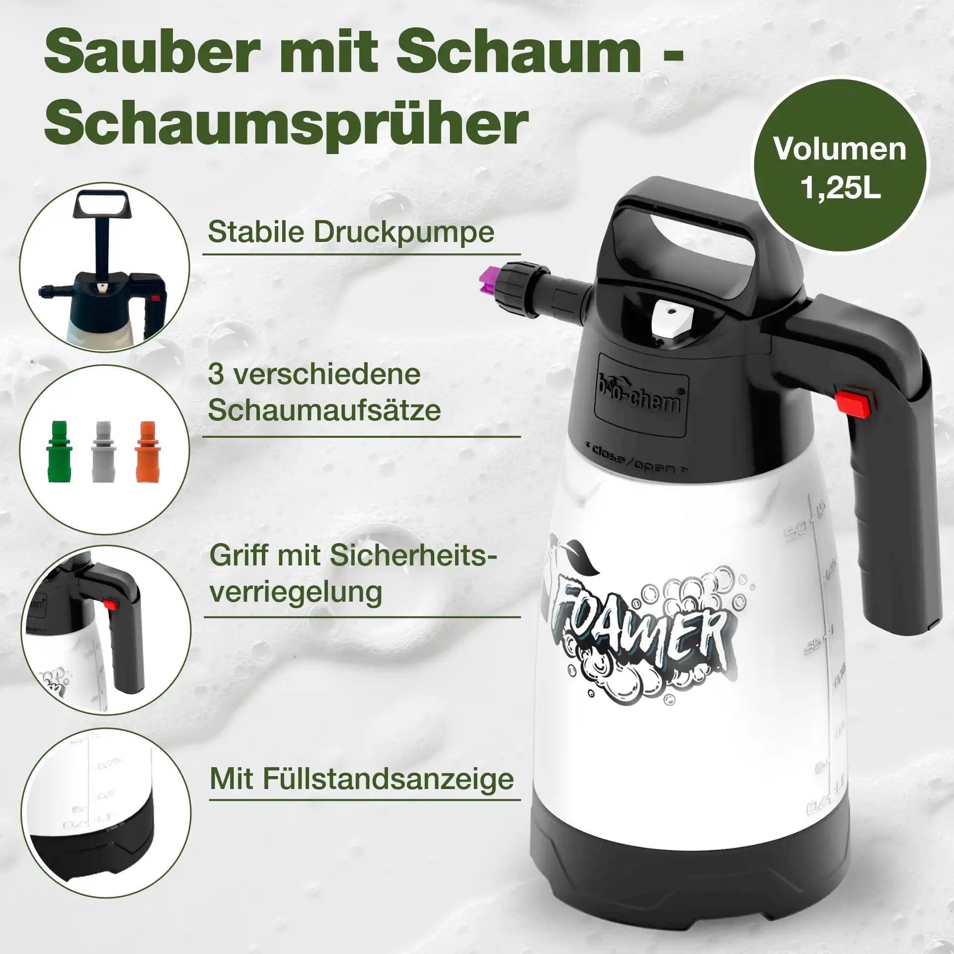 Schaumsprüher Foamer