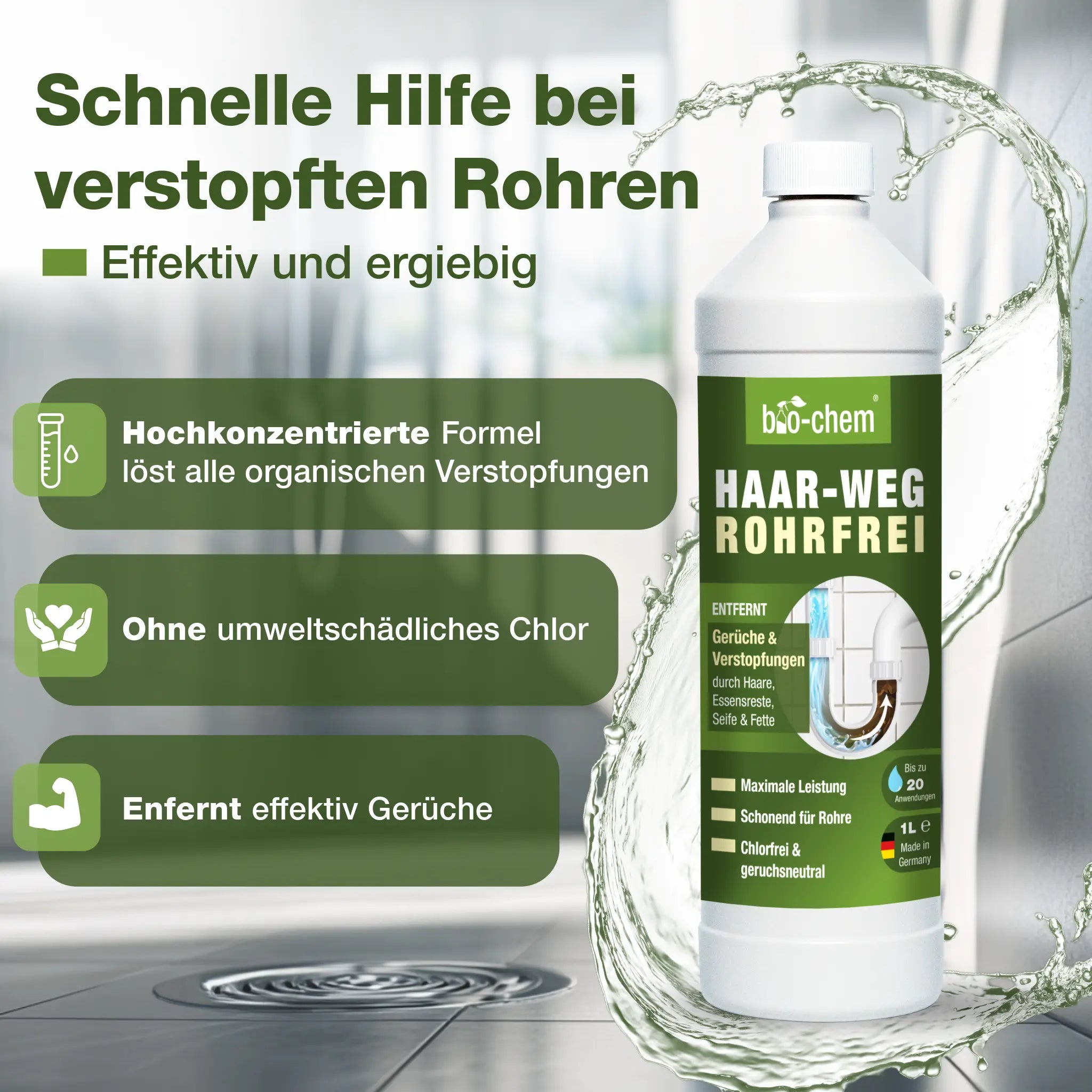 Vorteile Rohrreiniger