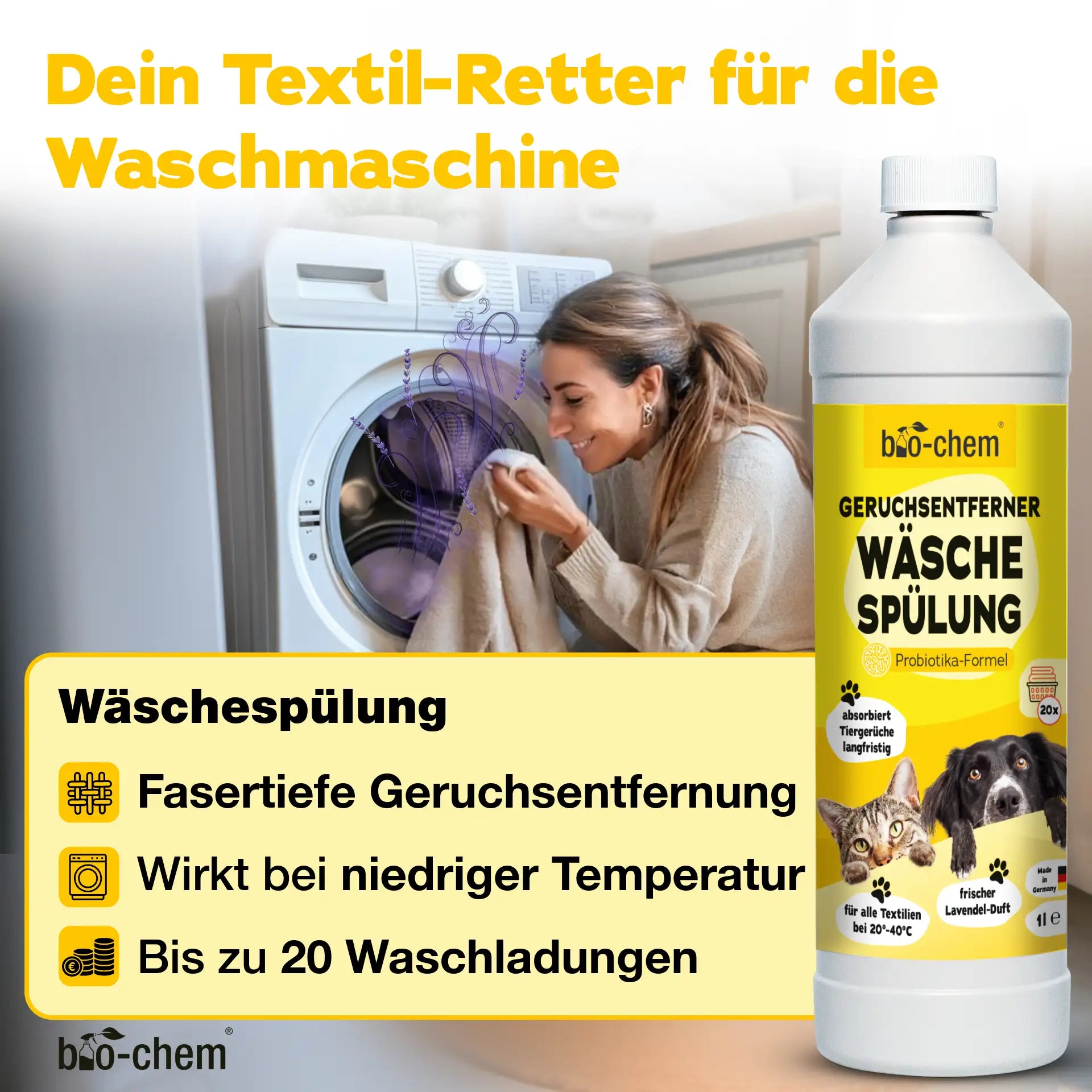 Geruchsentferner-Set Hund (3-teilig)