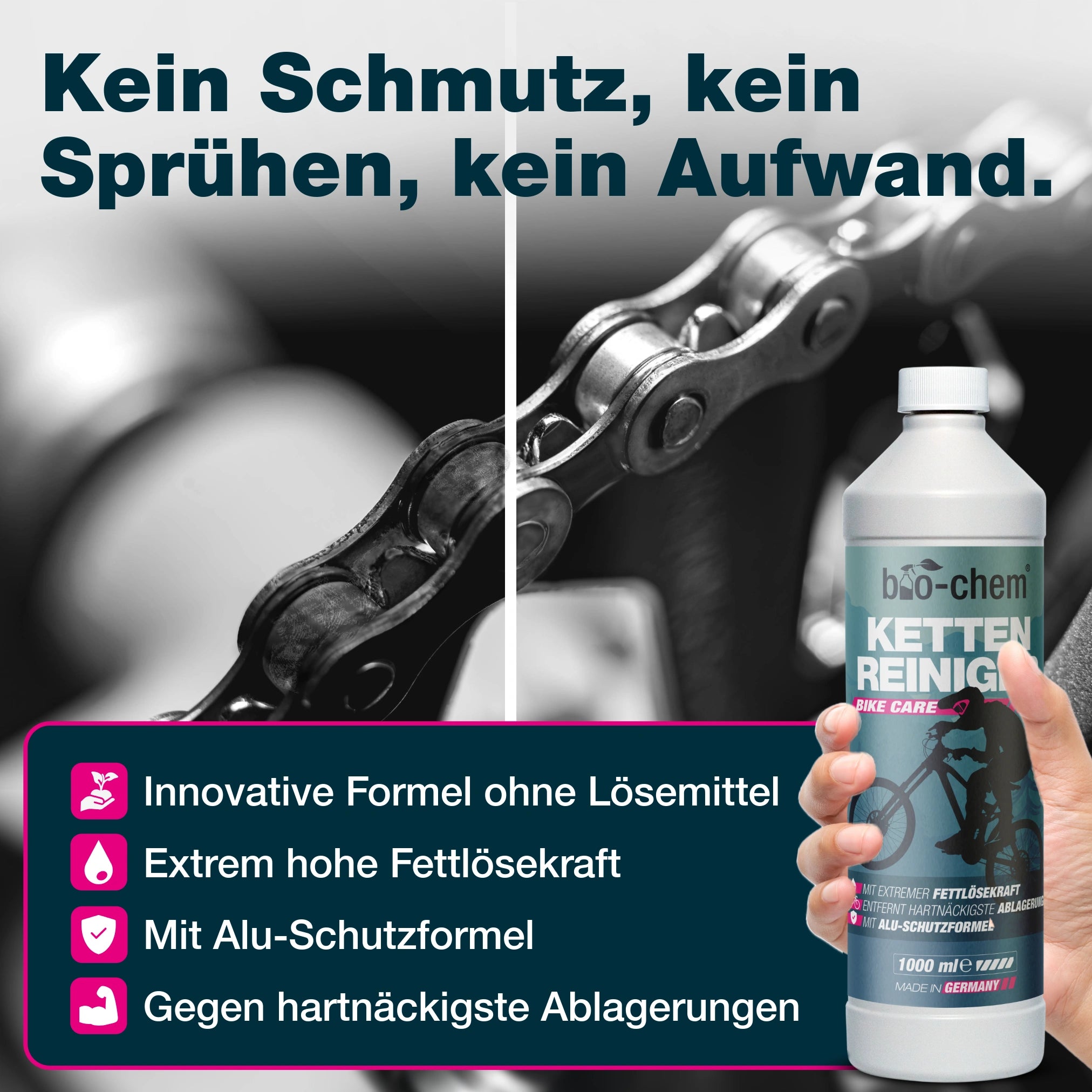Kettenreiniger PreWax-Set