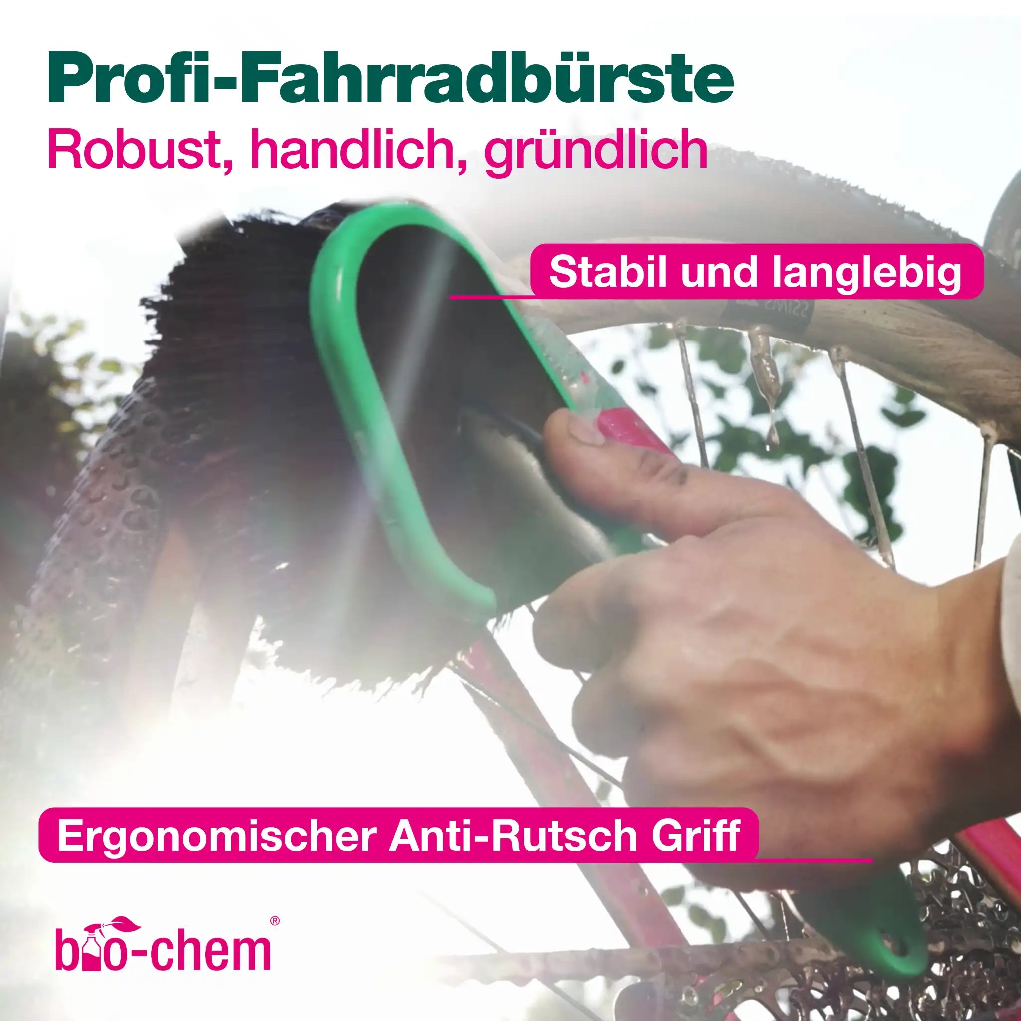 Fahrradreinigung Zubehör-Set (6-teilig)