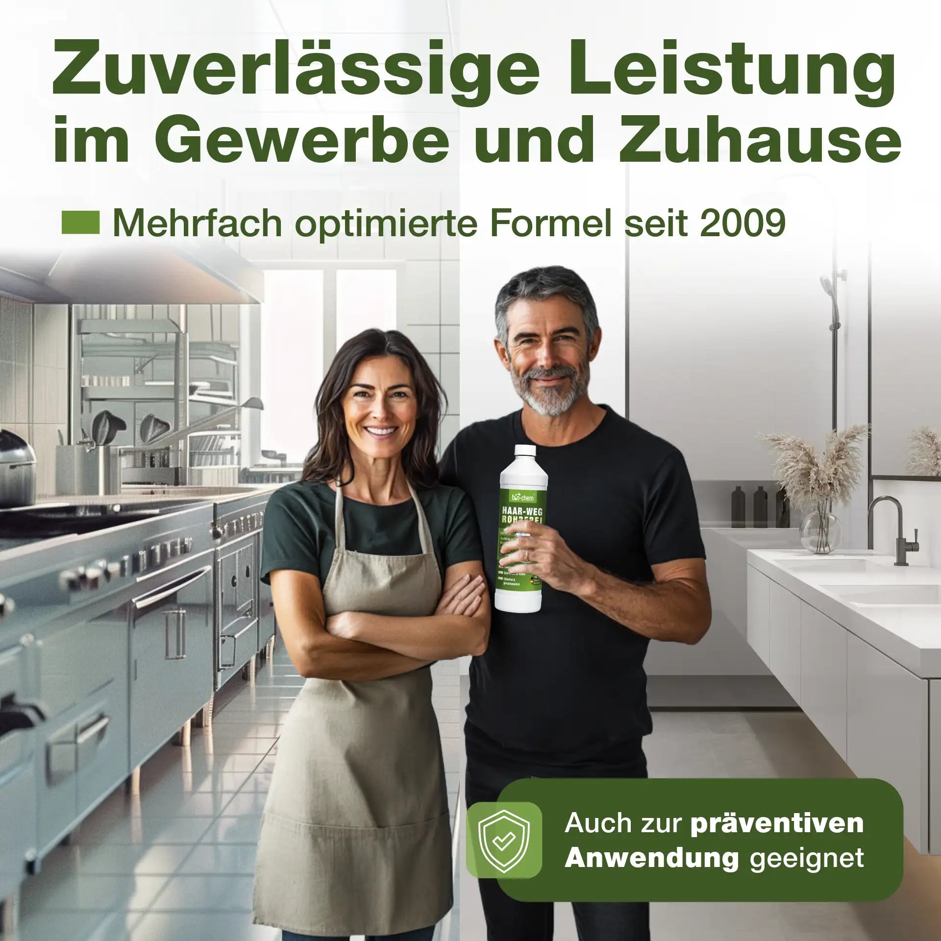 Abflussreiniger Rohrfrei Haar-Weg (1 L)
