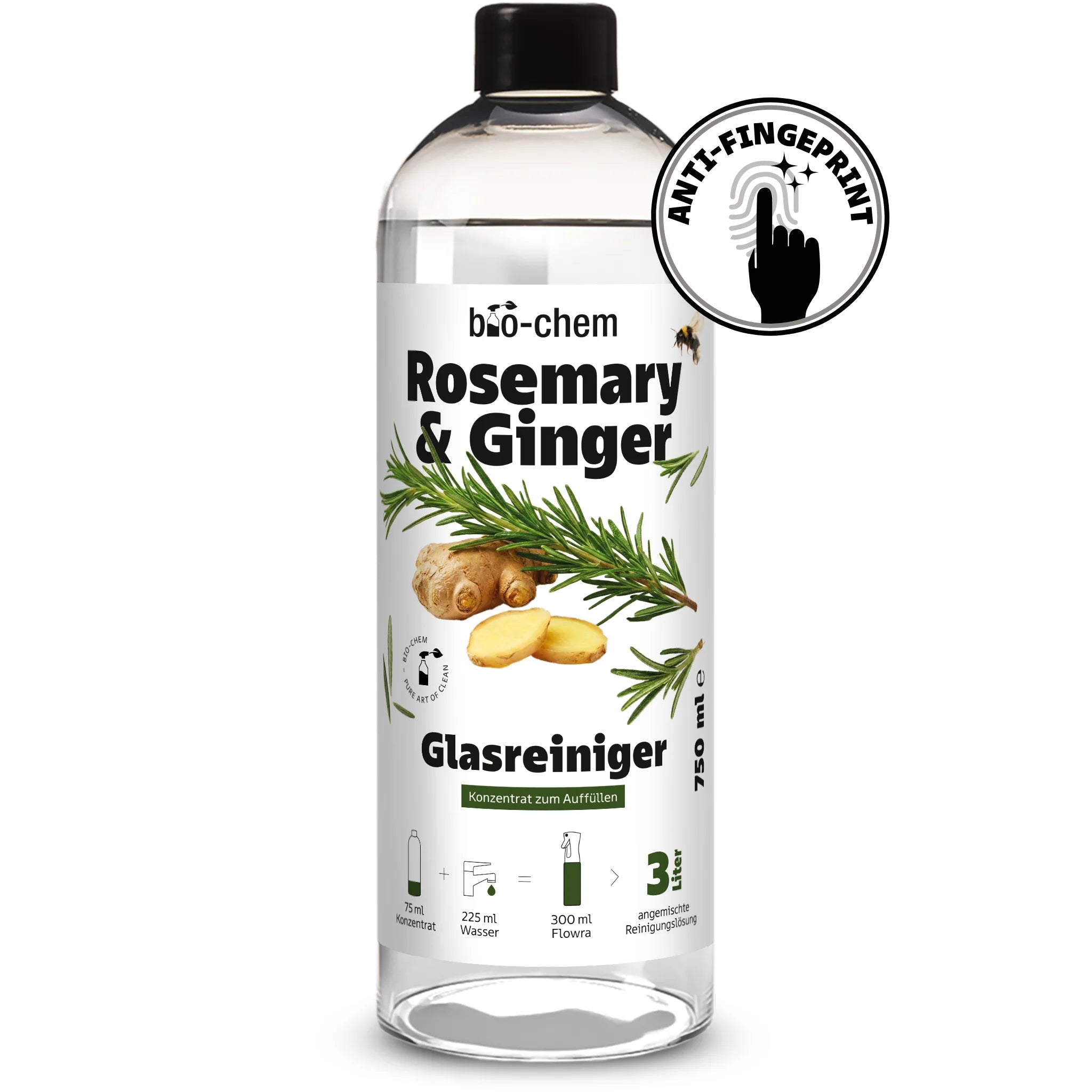 glasreiniger konzentrat rosemary gringer