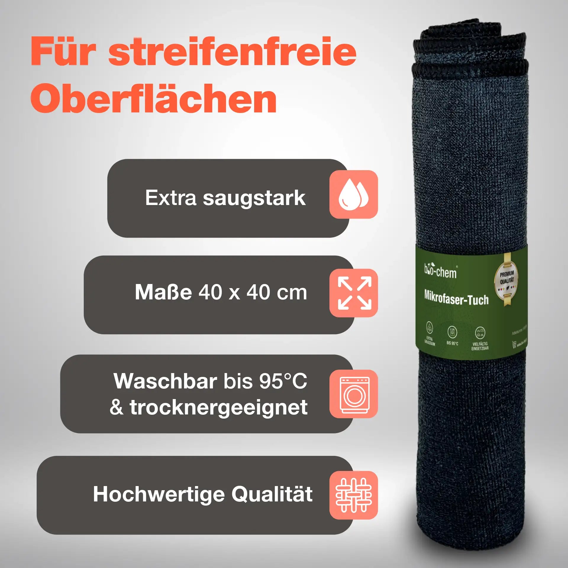 Kaminglasreiniger  (500 ML + Tuch)