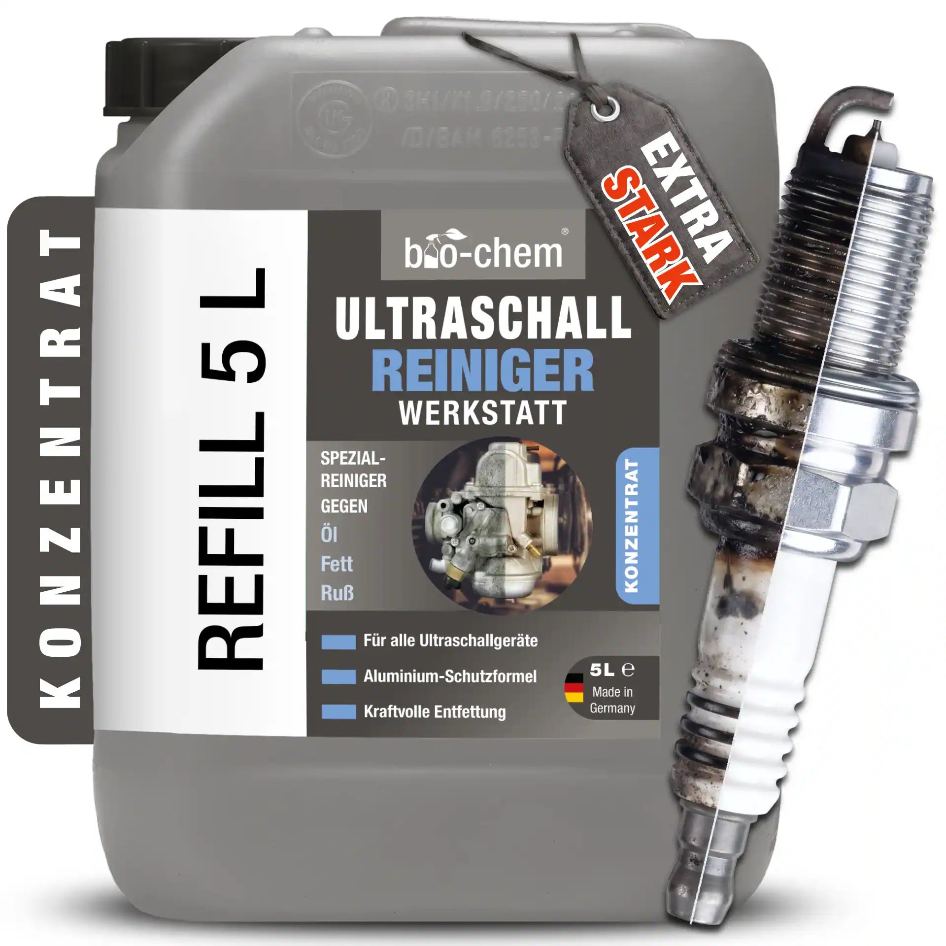 Ultraschallreiniger Flüssigkeit Werkstatt